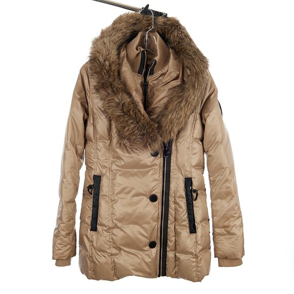 Atelier Noir Jackets & Blazers - Atelier Noir by Rudsak GDown Puffy Coat in Champagne Women's Medium